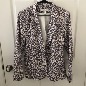 Rachel Zoe Leopard Blazer